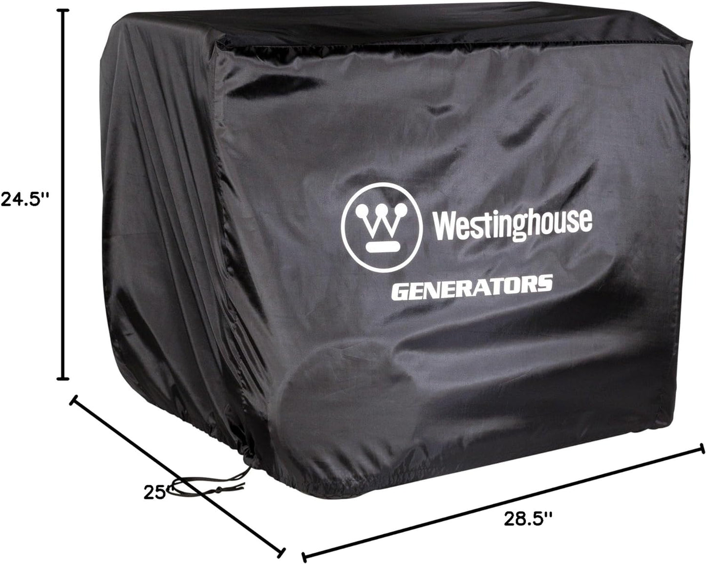 Westinghouse Outdoor Power Equipment WGen Generator Cover - Universal Fit For Portable Generators Up to 9500 Rated Watts