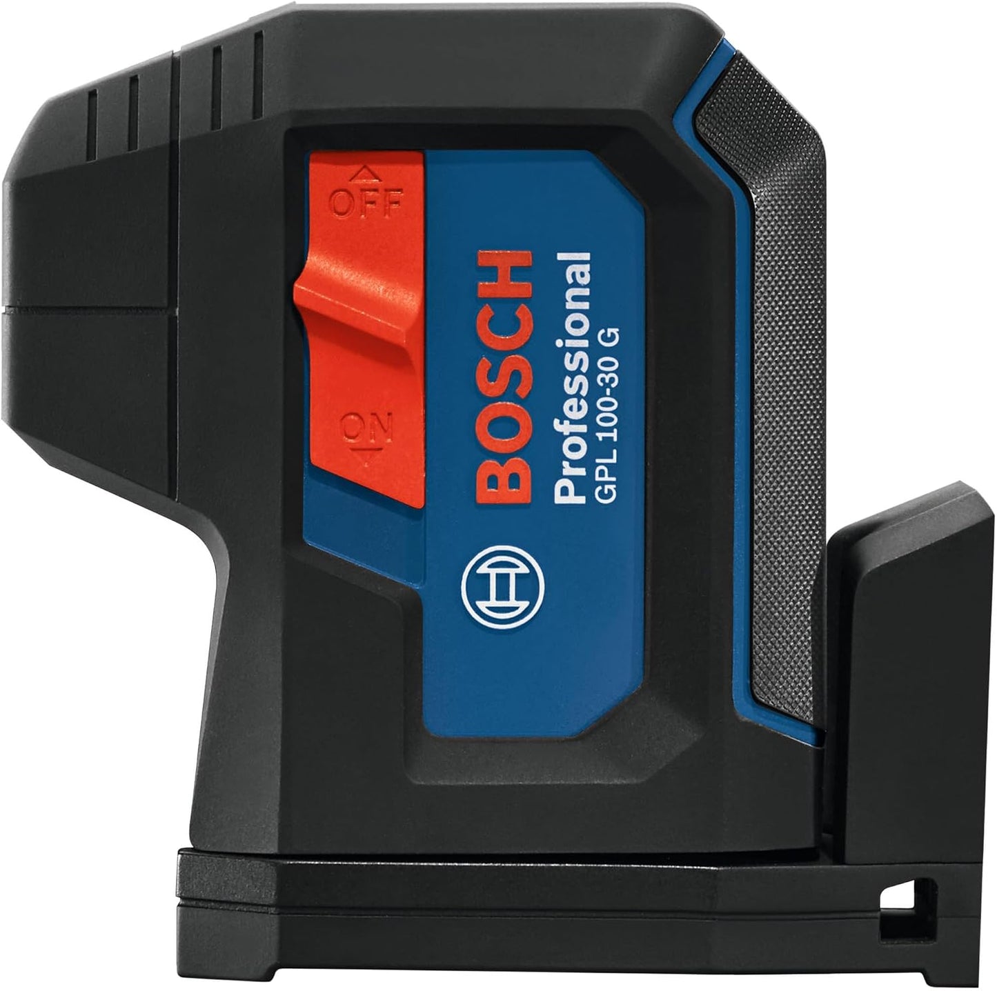 BOSCH GPL100-30G Green-Beam Self-Leveling Alignment Laser, Includes 2 AA Batteries, Built-In Multipurpose Mount, & Hard Carrying Case | Self-leveling, multipurpose mount, batteries and hard case included