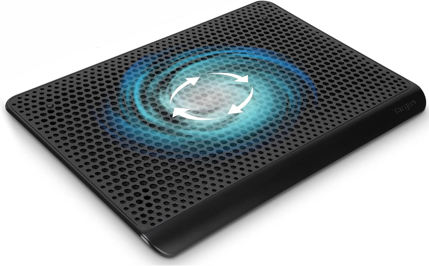 Targus Laptop Cooling Pad, Single Fan, Up to 16 Inch, for Macbook/PC, Black (AWE69US)