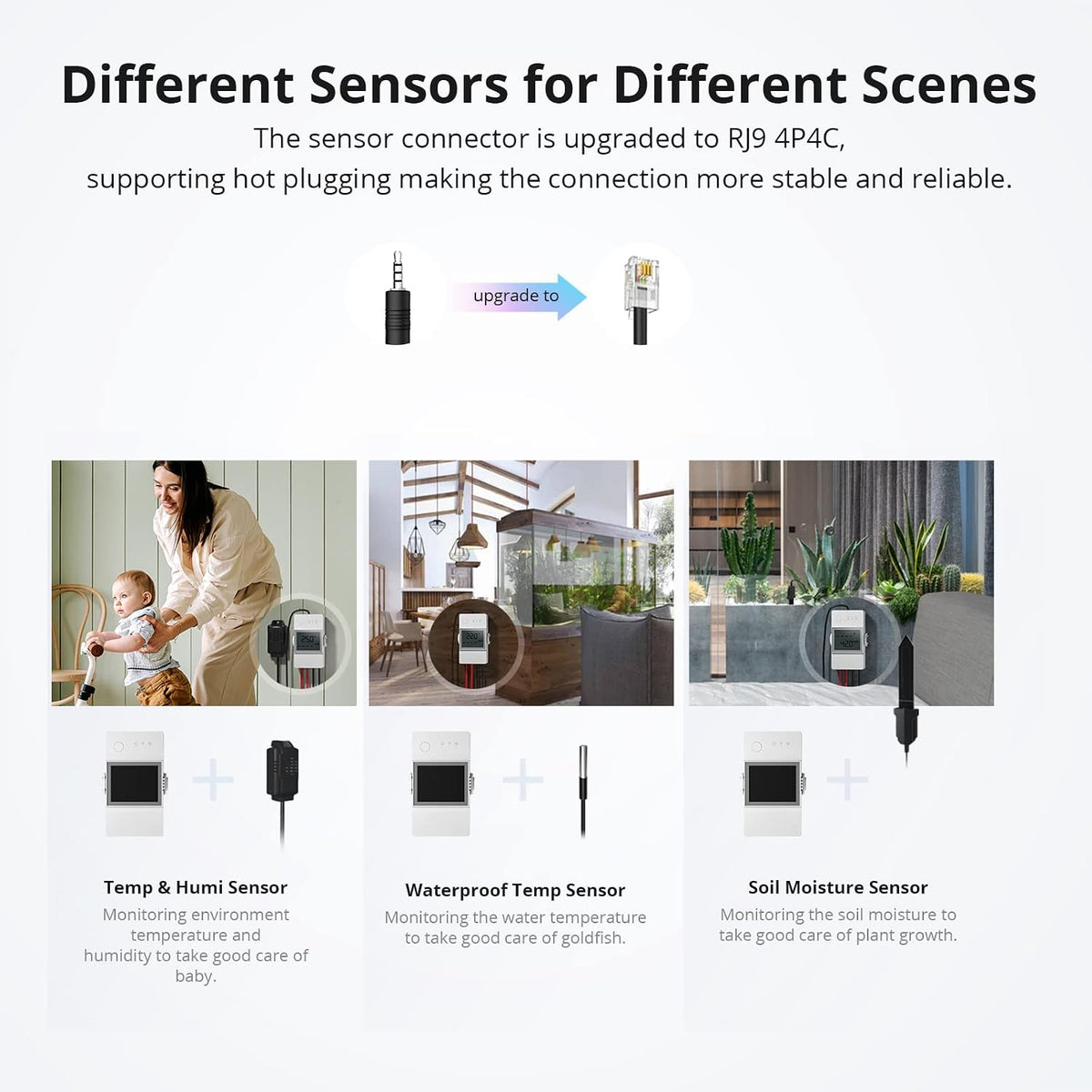 SONOFF THR316D Elite 16A Smart Switch with Temperature and Humidity Monitoring with LCD Screen, Compatible with Alexa/Google Home/IFTTT.