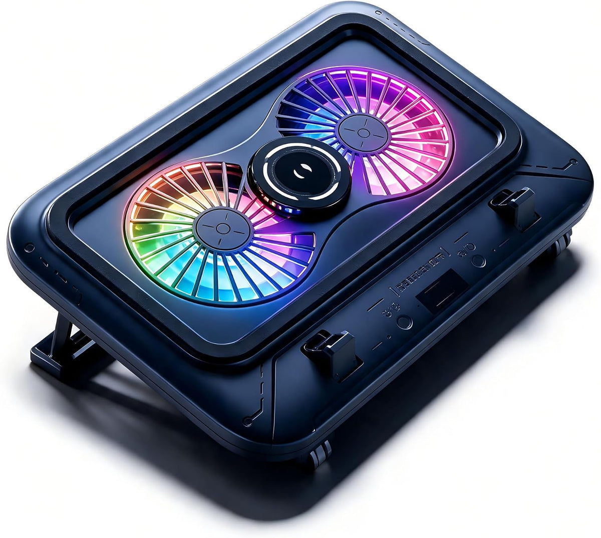 NIMO Laptop Cooling Pad Semiconductor and Pressurized Turbo Fan Station