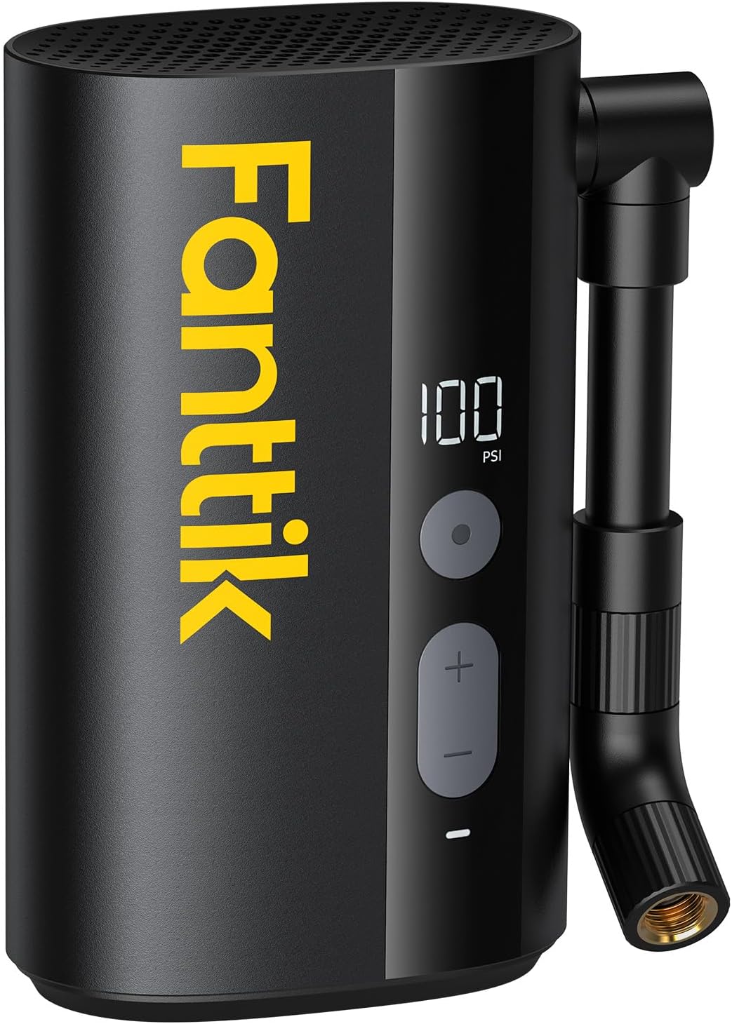 Fanttik X9 Ace Mini Electric Bike Pump, 150PSI, 32s Inflate, Auto Stop | Portable Air Pump with Presta and Schrader Valve, for Motorcycle/Road/E-Bike/MTB, Powerful Battery, 1 PSI accuracy
