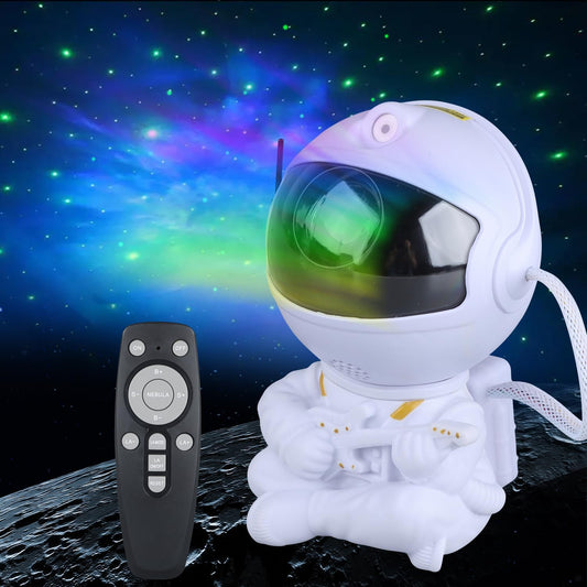 YXQUA Astronaut Galaxy Star Projector for Kids, White Guitar