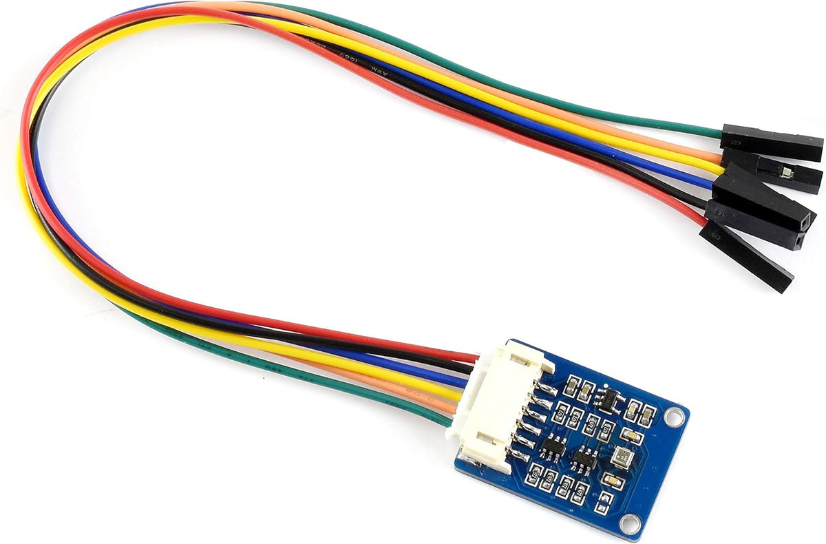 Waveshare BME280 Environmental Sensor, Temperature, Humidity, Barometric Pressure, I2C, SPI, Compatible with Raspberry Pi, Arduino, Pico