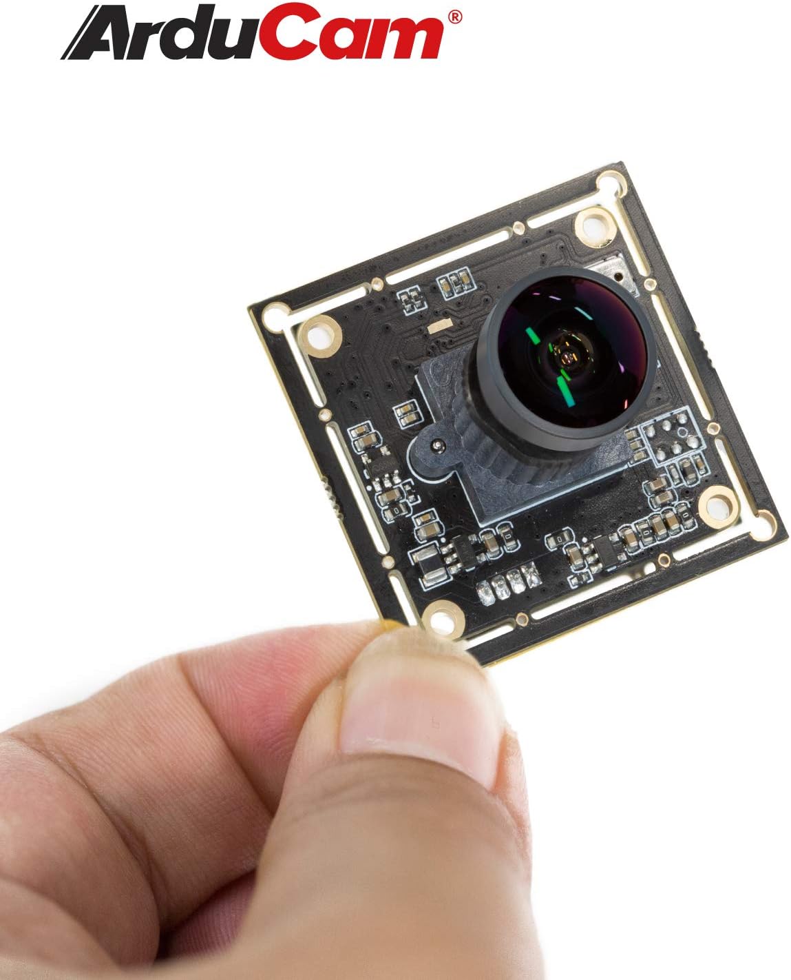 Arducam 1080P Low Light WDR Ultra Wide Angle USB Camera Module for Computer, 2MP CMOS IMX291 160 Degree Fisheye Mini UVC USB2.0 Webcam Board with Microphone, 3.3ft Cable for Windows Linux Mac OS