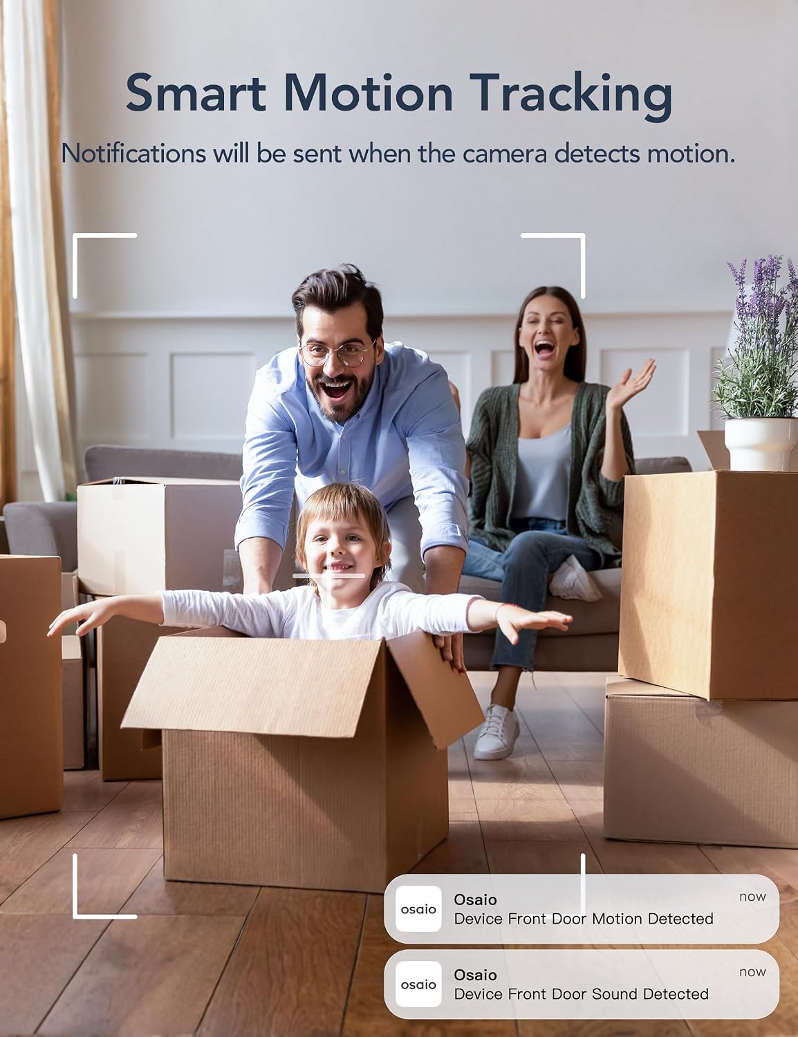 GNCC Security Camera, 2K Indoor Camera 360° Cameras for Home Security