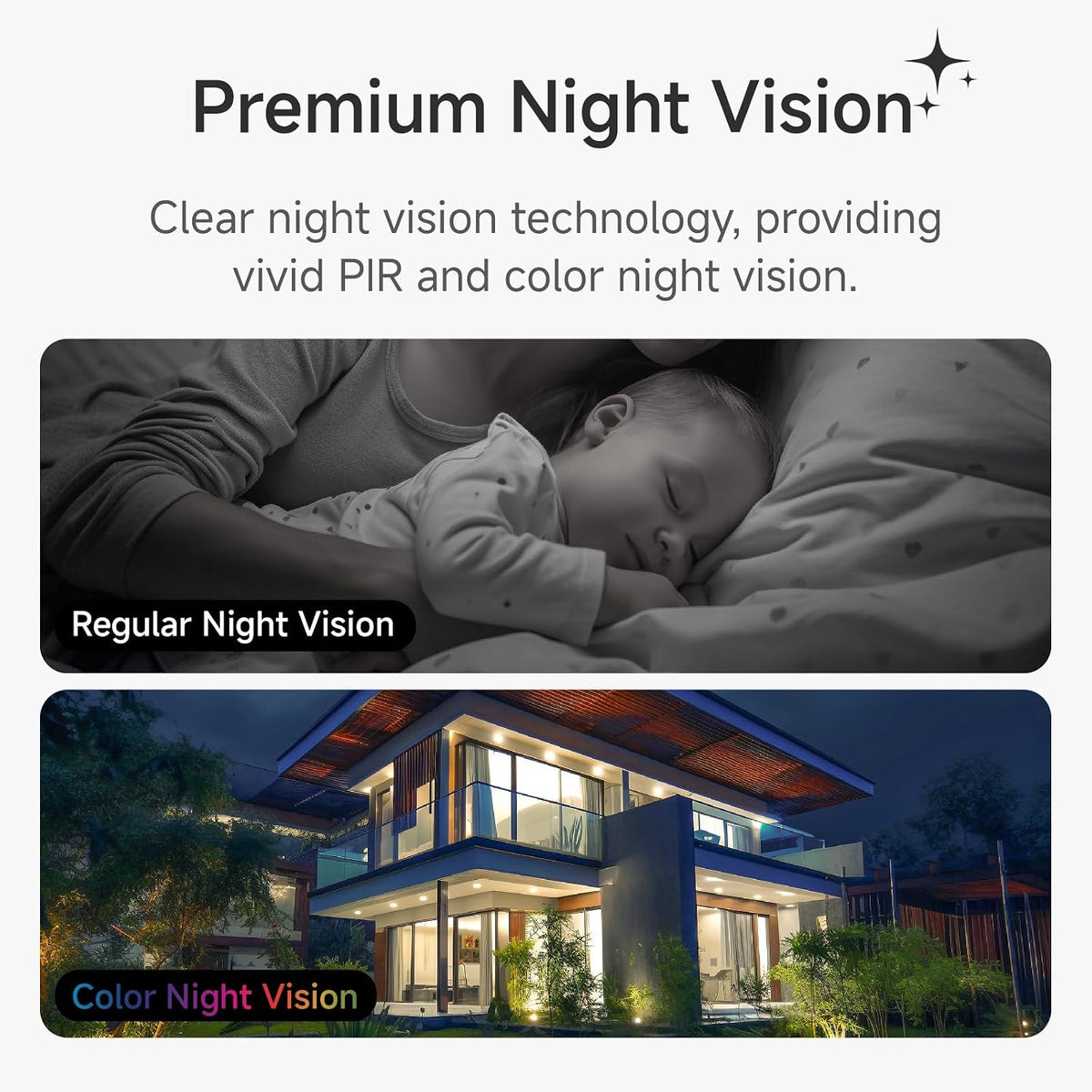 Noorio B211 Security Camera Indoor Outdoor Wireless 2K+ Camera for Home Security, Motion Activated Security Camera Spotlight Color Night Vision 16GB Local Storage Compatible with Alexa Magntic