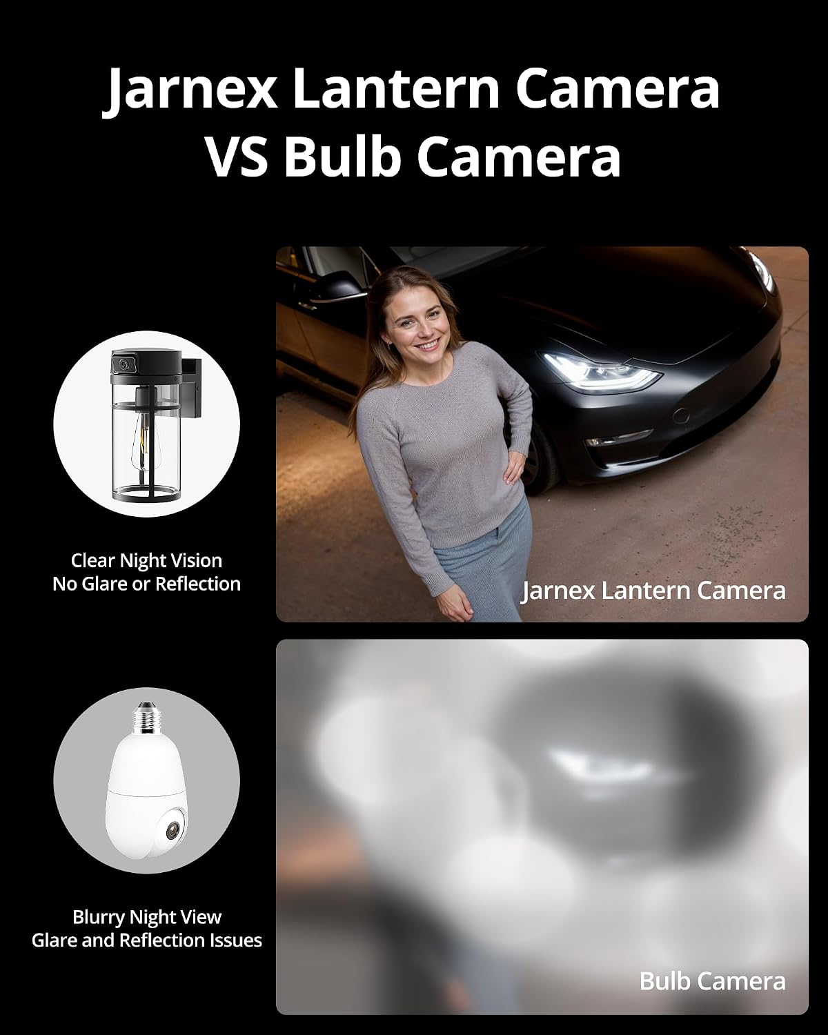 Outdoor Porch Light Security Camera, 2K HD Live View Wi-Fi Human Detection, Pan & Tilt, Two-Way Talk, Cloud/SD Storage, Wall Lantern Sconce Camera for Porch, Garage, Doorway, Works with Alexa/Google