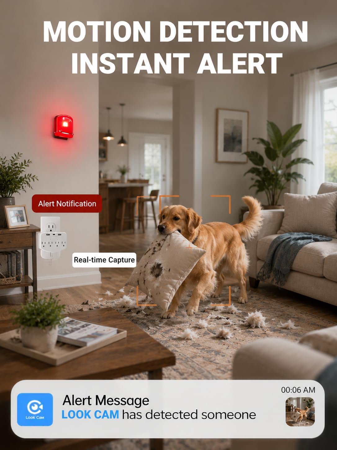 2026 Upgraded 4K WiFi Nanny Cam Hidden Camera Wall Outlet