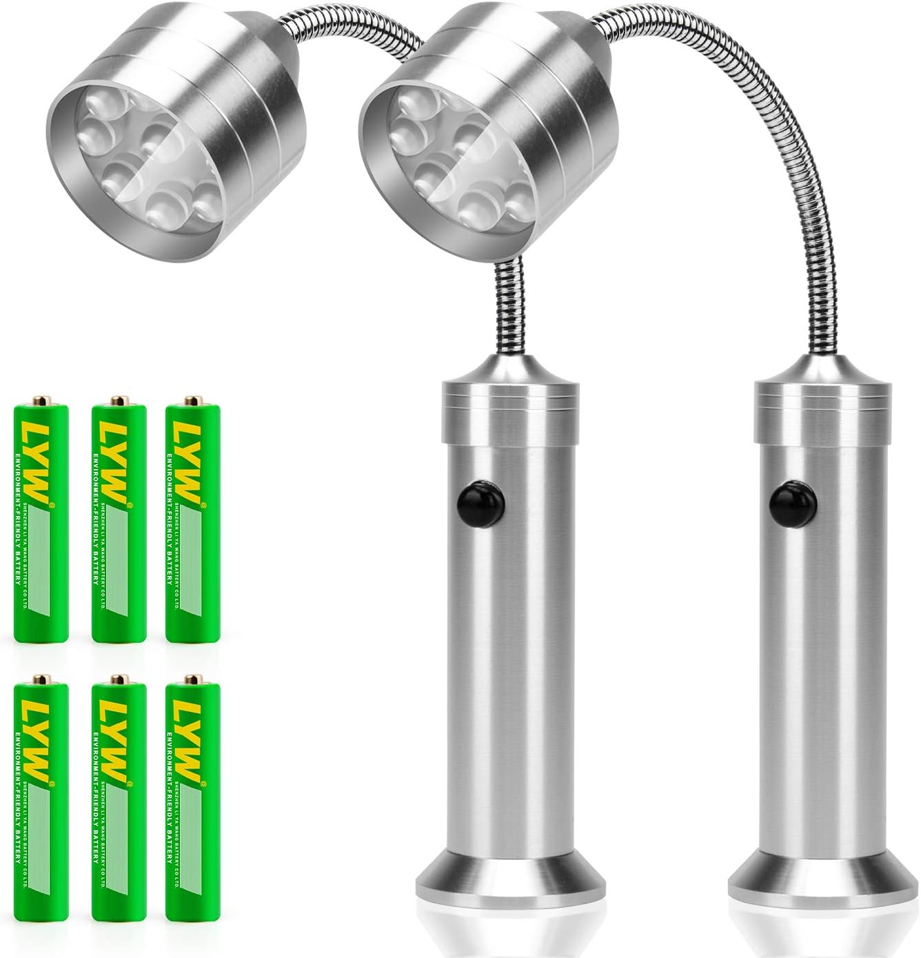Barbecue Grill Light for Outdoor Grill, Super-Bright Led BBQ Lights, Gifts for Men, Traeger Pit Boss Smoker Grill Accessories,Batteries Included