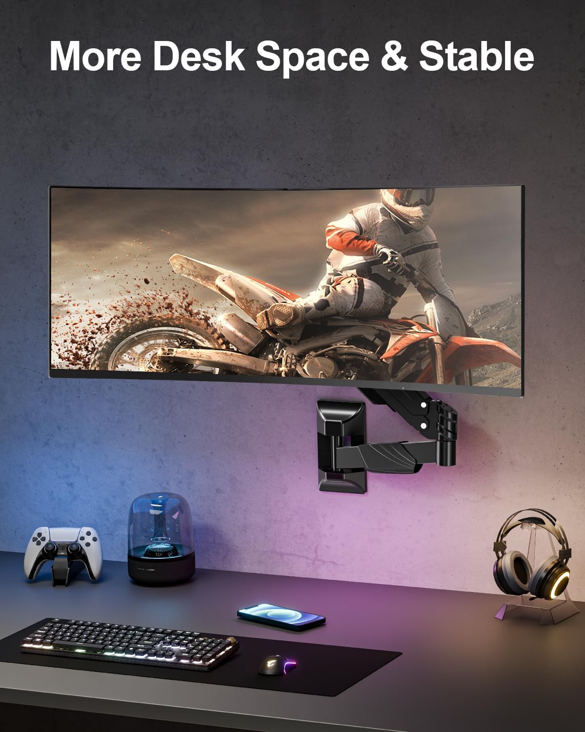 MOUNT PRO Monitor Wall Mount for Max 43" Ultrawide Screens