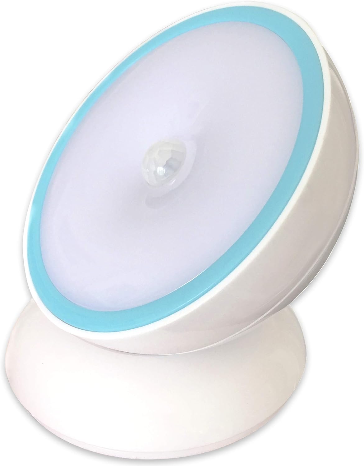 Motion-Activated Battery LED Light with Magnetic Base, 360° Rotating Night Lamp for Closets, Bathrooms, Hallways & Cabinets, Wireless, Easy Install, Auto Sensor for Hands-Free Illumination