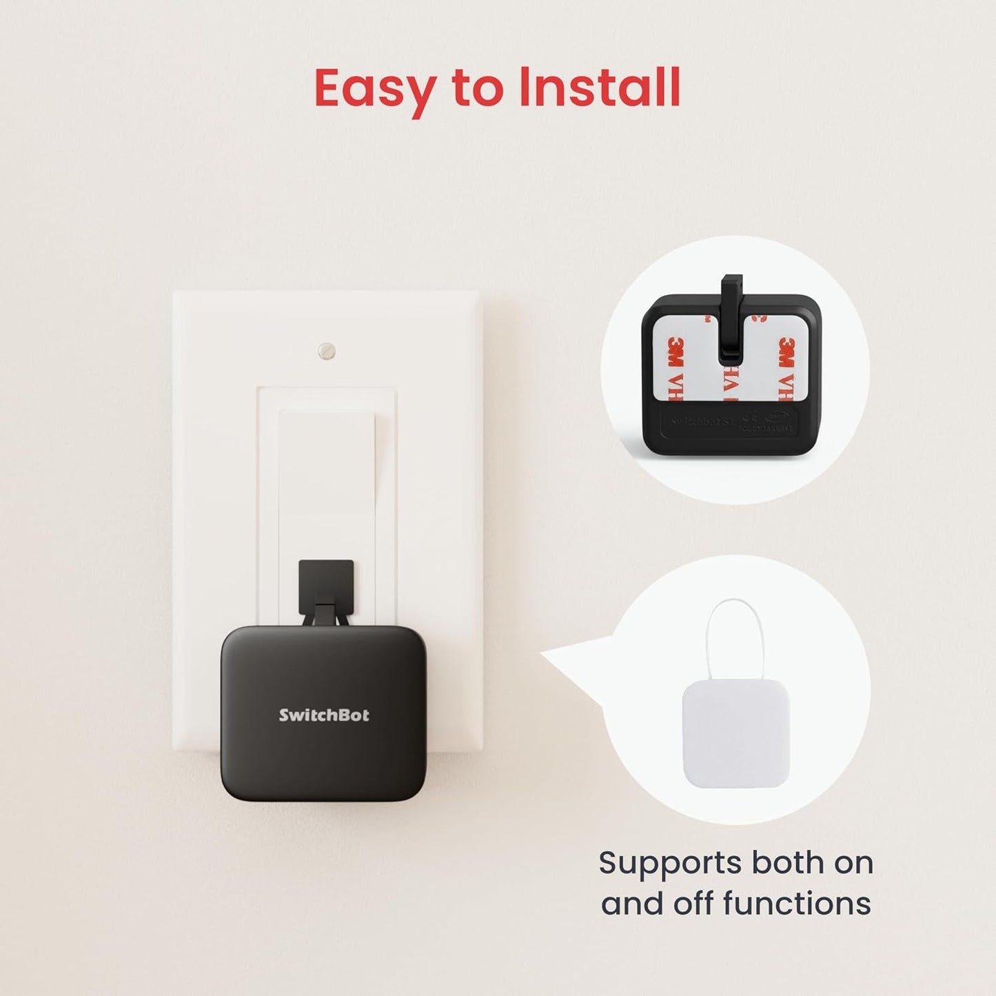 SwitchBot, smart switch button with timer app controlled wifi switch DIY tools (with a Hub compatible with Alexa, Google Home, IFTTT)