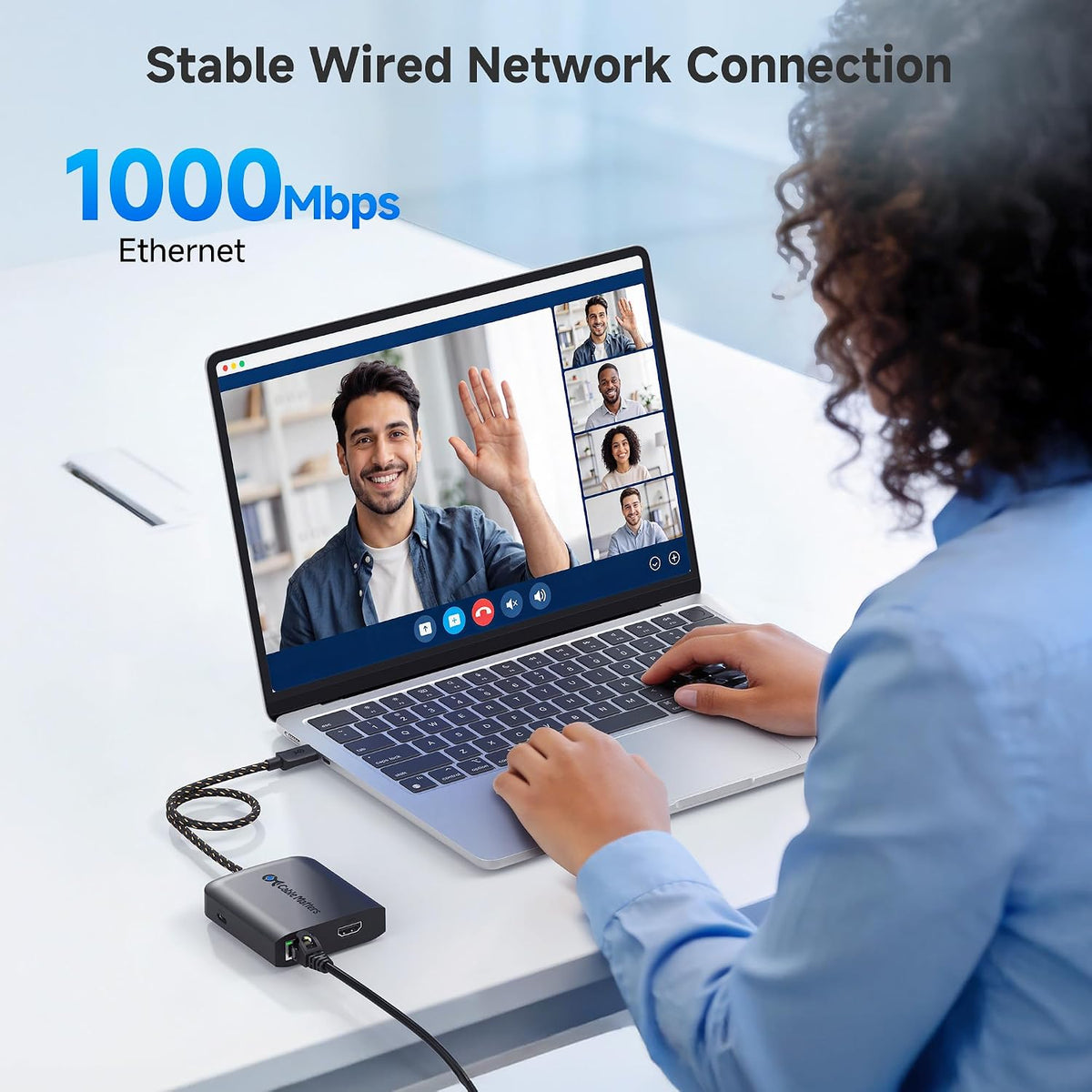 Cable Matters USB C Hub HDMI 2.1, 8K Video, Gigabit Ethernet