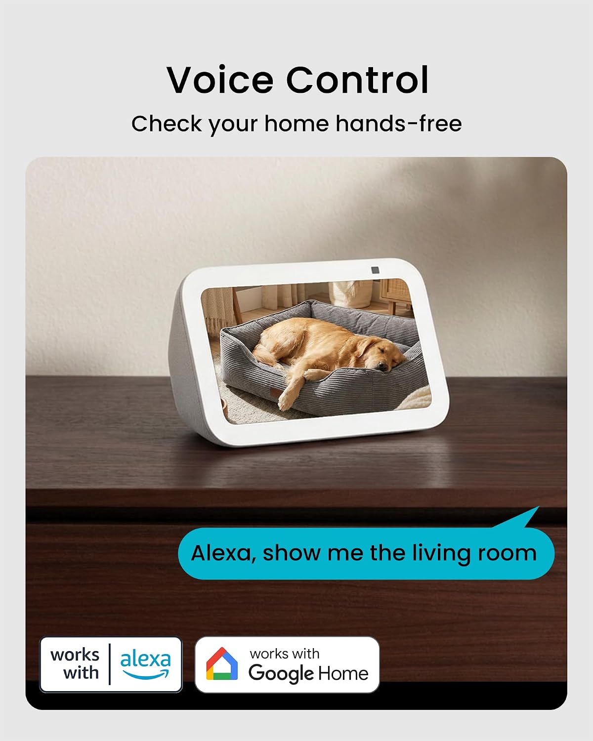 youkey Mini Magnetic Indoor Camera, 2K Plug-in Home Security Camera