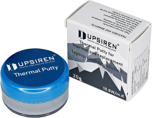 UTP-4 Ultra Thin 10.8w/mk Thermal Putty for Laptop Cooling,Thermal Pad Replacement High Performance (20g)