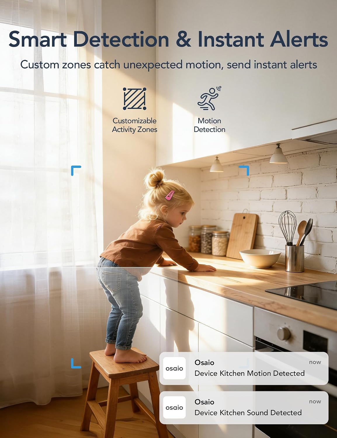 GNCC Cameras for Home Security, 5G WiFi Indoor Camera with 360 Rotate,4 Pack