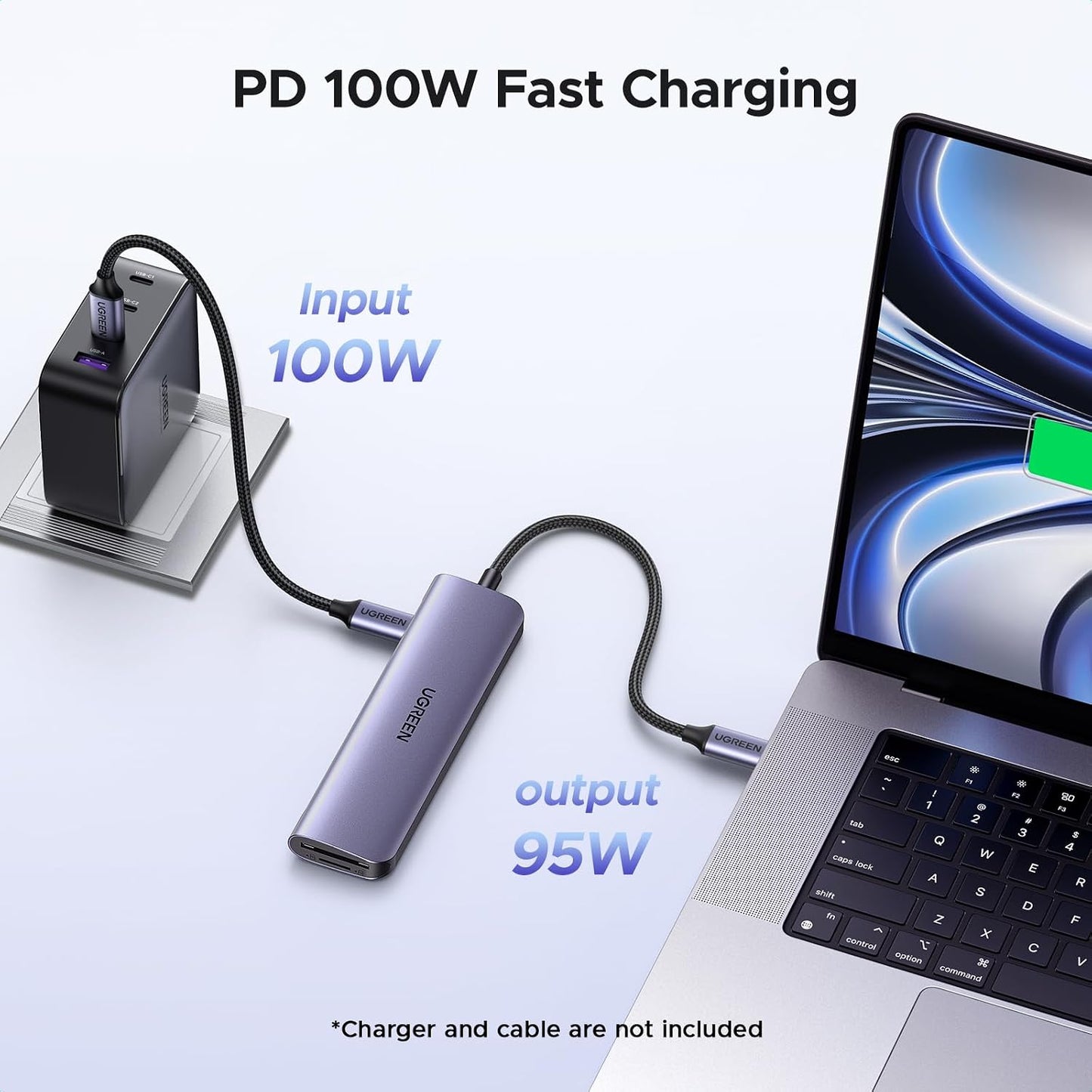 UGREEN USB C Hub for Laptop Revodok 7 in 1 Dock 4K HDMI to USB C Adapter | 100W PD Charging, USB-C & 2 USB-A 5Gbps Data Ports, SD/TF Card Reader for MacBook Neo/Pro/Air, iPad Pro, XPS, Thinkpad
