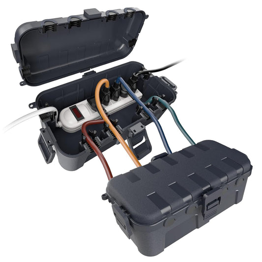 [2 Pack] Flemoon Medium IP54 Waterproof Outdoor Electrical Box