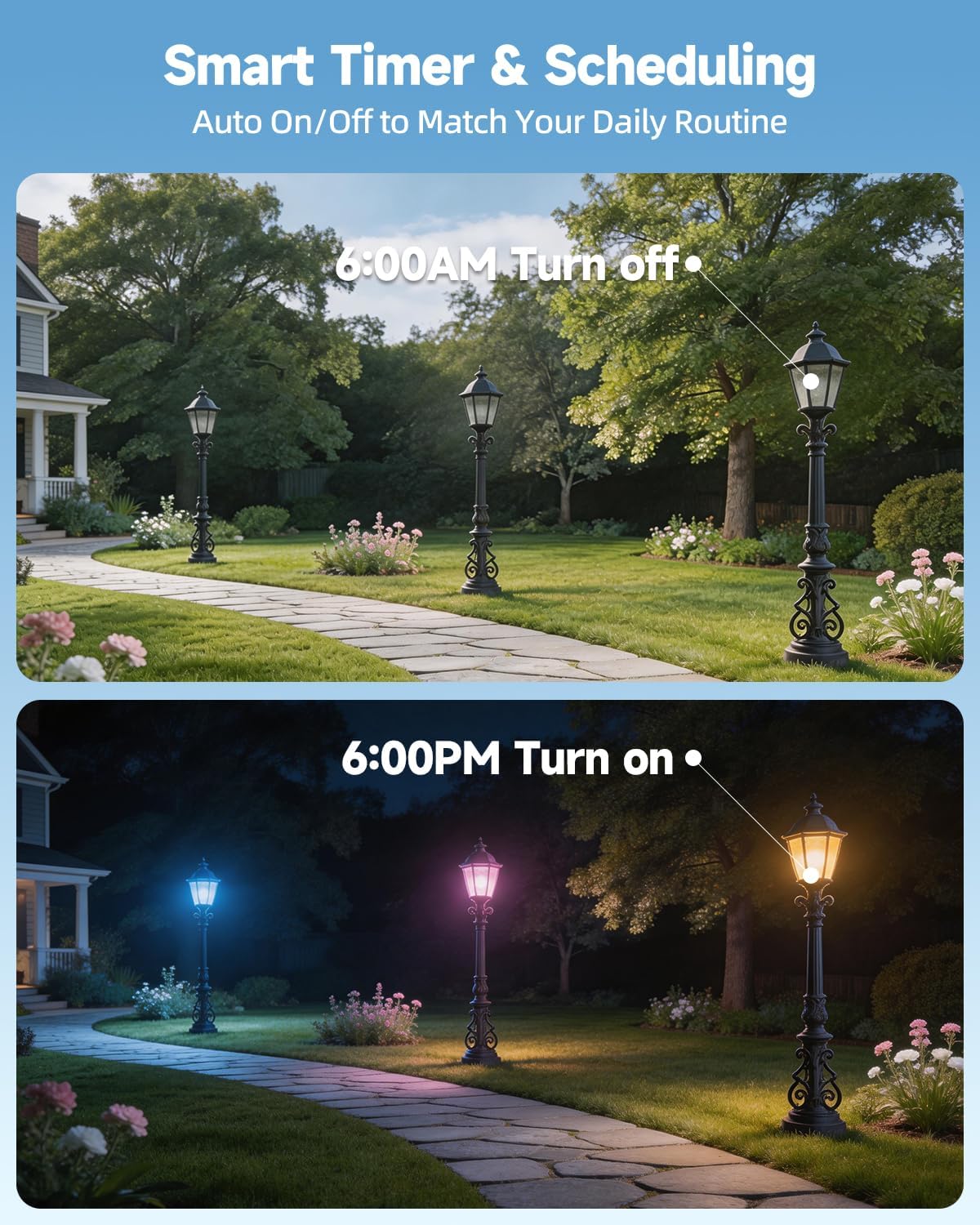 Color Changing G4 LED Bulb 12V 3W Smart Bluetooth G4 Bulb 2-Pack
