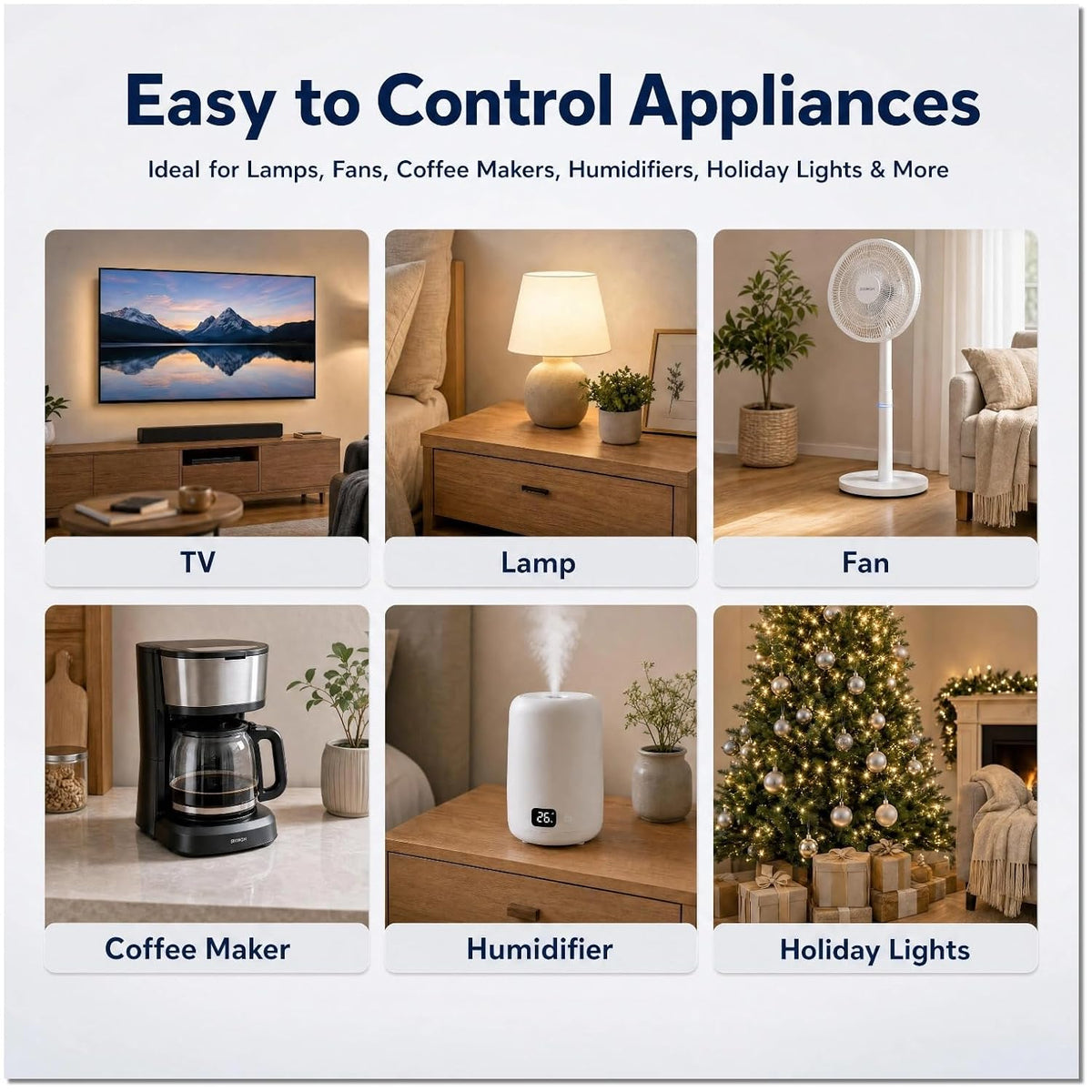 Matter Smart Plug , WiFi Outlet App Remote Control & Voice Control, 2 Pack