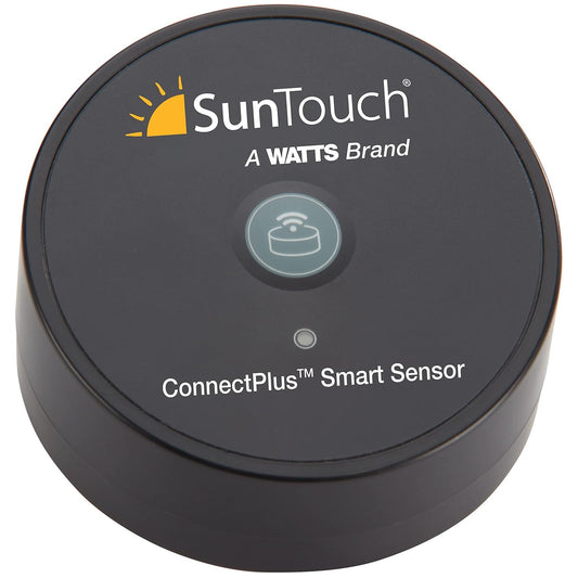SunTouch ConnectPlus Wi-Fi Voice-Activated Smart Sensor for Floor Surface Temperature and Water Leak Detection, Built-In 915MHz Technology for Wireless Connection to SunStat ConnectPlus Thermostats
