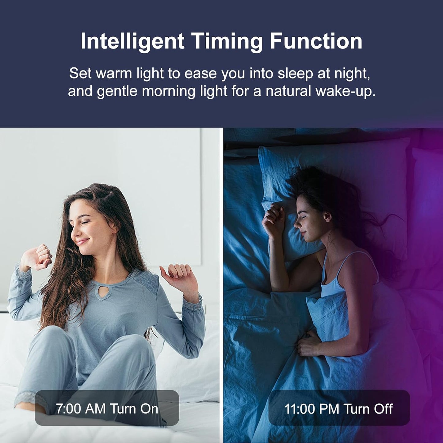 200 FT Led Lights for Bedroom (2 Rolls 100 FT), Music Synchronized Smart Led Strip Lights, Ultra Long with Remote Application Control Bluetooth LED Lights, Color Change RGB Light