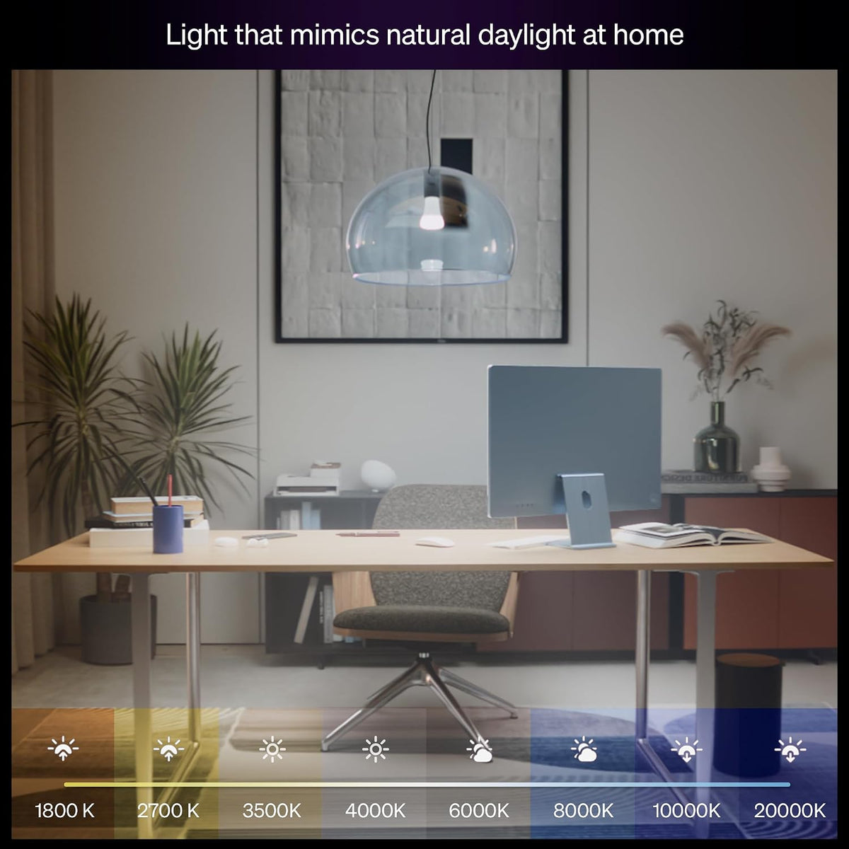 Philips Hue Smart LED A19 Bulb, 3-Pack