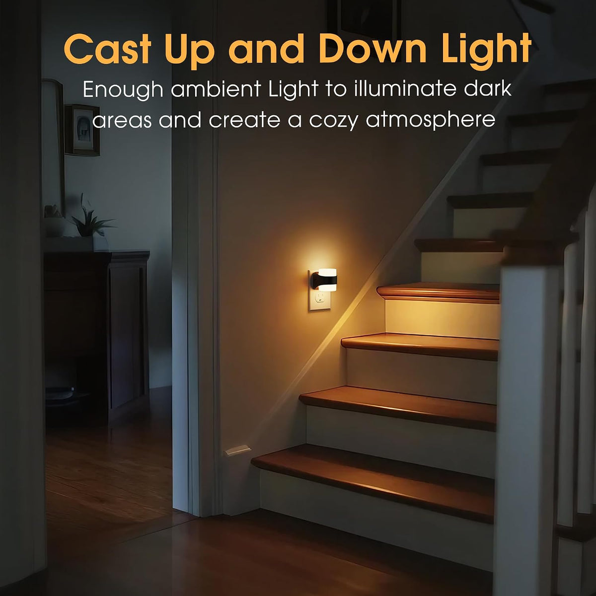 Briignite Night Lights Plug into Wall LED Nightlight for Kids & Adults