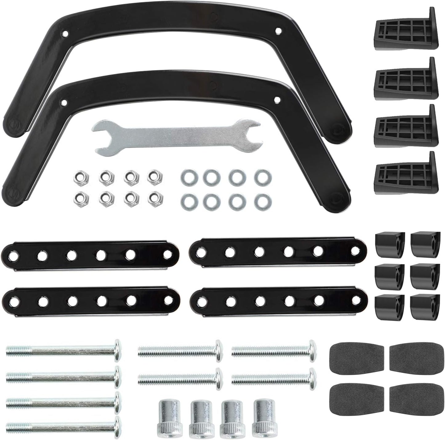 HUANUO Universal VESA Mount Adapter Kit, Non-VESA Adapter for 17 to 27 Inch Monitor Screens to 75x75 VESA Mount