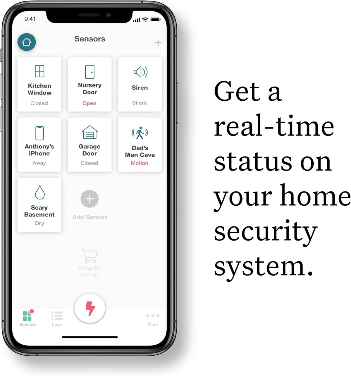 ooma Siren, Works with Smart Home Security. No Contracts and Free self-Monitor Plan. Optional Professional Monitoring, Motion, keypad, Door/Window, Water Sensor, and Garage Door Sensor.,White