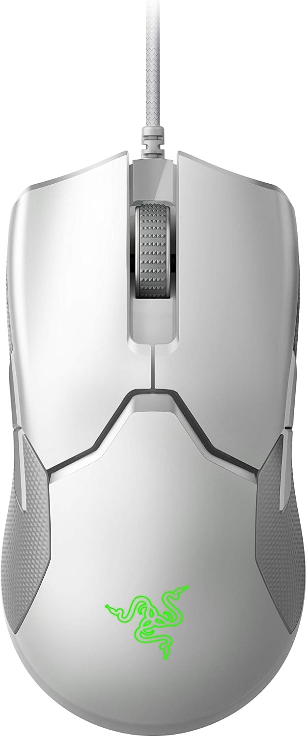 Razer Viper 8K Hz - Ambidextrous E-Sport Gaming Mouse with 8,000 Hz HyperPolling Technology (Optical Focus + Sensor with 20K DPI, Optical Mouse switches, 71g Light) - Black