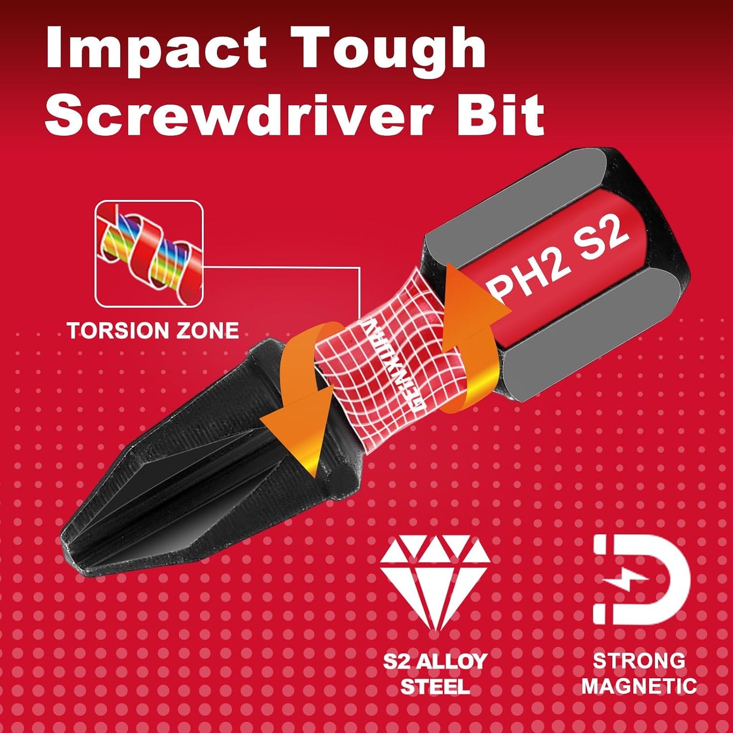 Flexible drill bit Extension Screwdriver Bit Holders, 1PACK 12Inches Flex Shaft Extension Socket Drill Bit Holder Hex Shank Quick-Change Drill Bit Guide with 10PC Screwdriver Bits