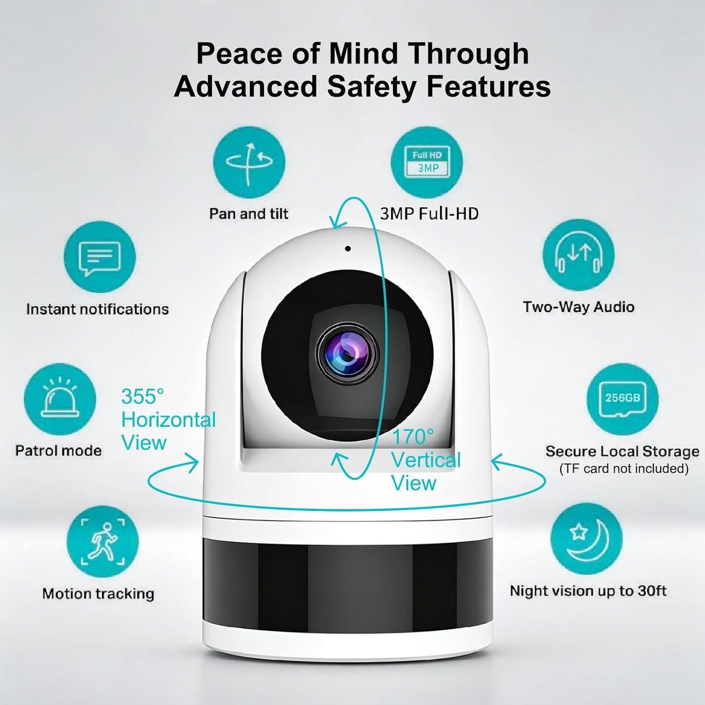 Home Security System, Alarm System for Home Security, WiFi/GSM SMS Alarm System with Motion Detector, 120dB Alarm Siren, Door/Window Burglar Alarm, Smart Remote Control, Alexa-Compatible (G03-2E)