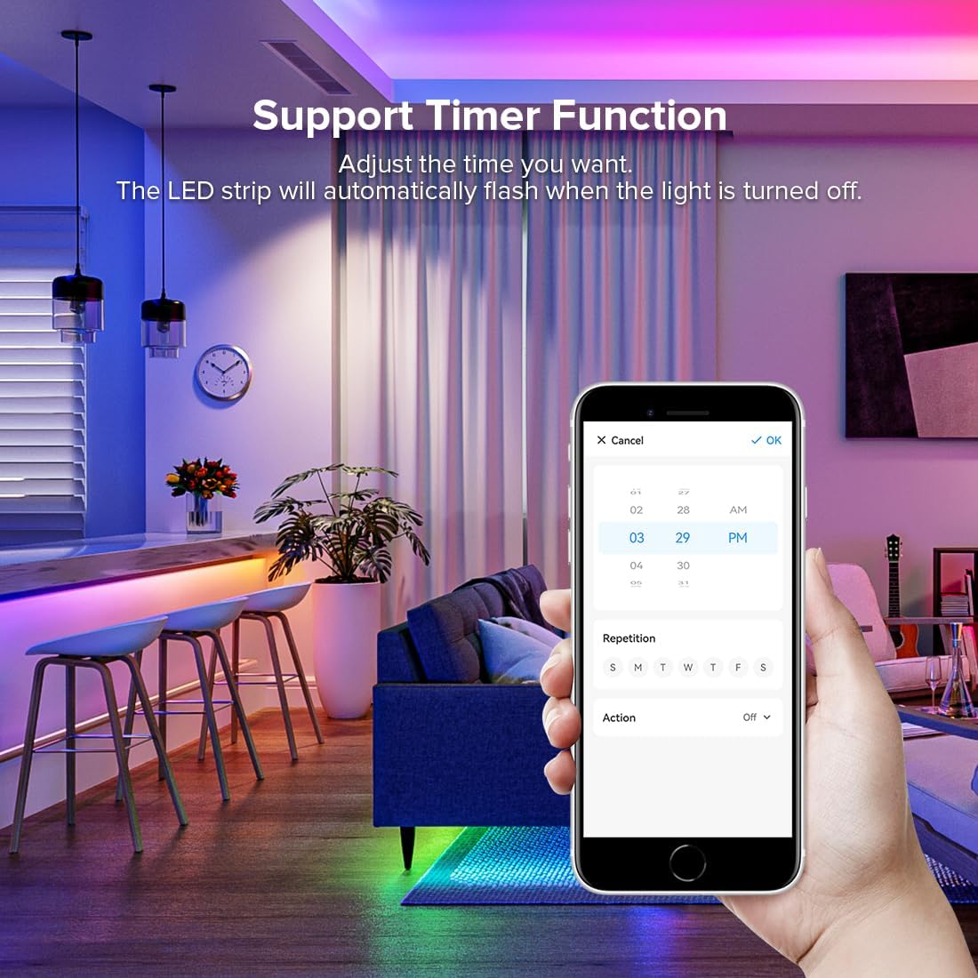 BTF-LIGHTING SP530E WiFi Alexa Bluetooth LED Controller Support PWM Monochrome CCT RGB RGBW RGBCCT or SPI TTL IC Chip LED Strip/Matrix WS2811 WS2812B WS2813 WS2814 WS2815 SK6812 etc DC5V DC12V DC24V