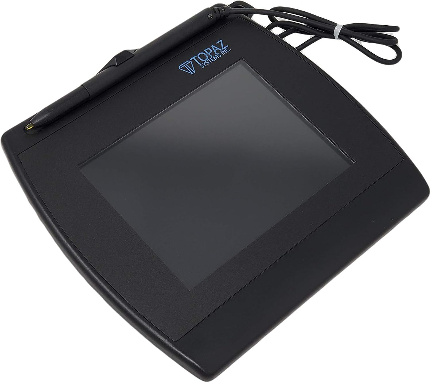 Topaz T-LBK57GC-BBSB-R SigGem Color 5.7 Signature Capture Pad, Dual Serial/Virtual Serial via USB (Renewed)