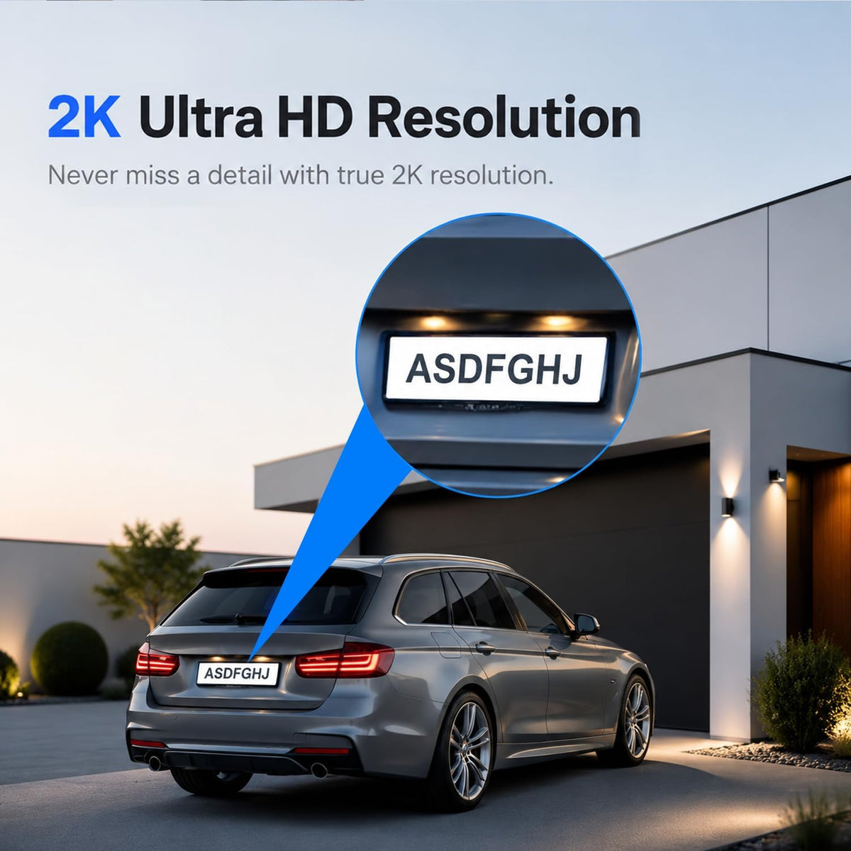Security Cameras Wireless Outdoor, 2K Camera for Home Security