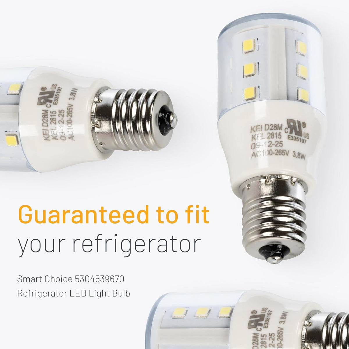 Smart Choice 5304517886 Refrigerator LED Light Bulb, Daylight White