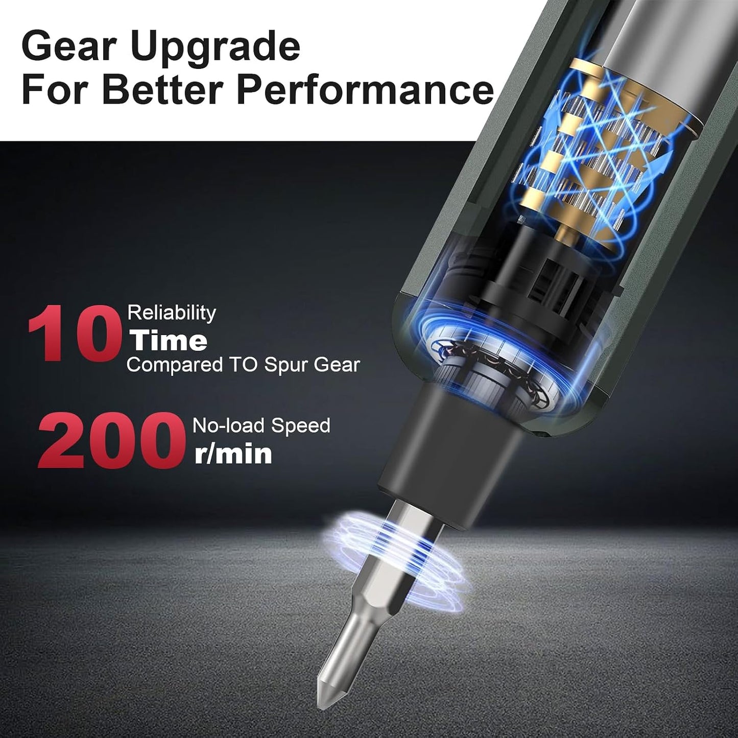 LMQ Mini Electric Screwdriver, 30 in 1 Small Electric Screw Driver Kit | with 24 Magnetic Bits, 3 LED Lights, Precision Cordless Repair Tool ,for Phone, Camera, Laptop, Watch