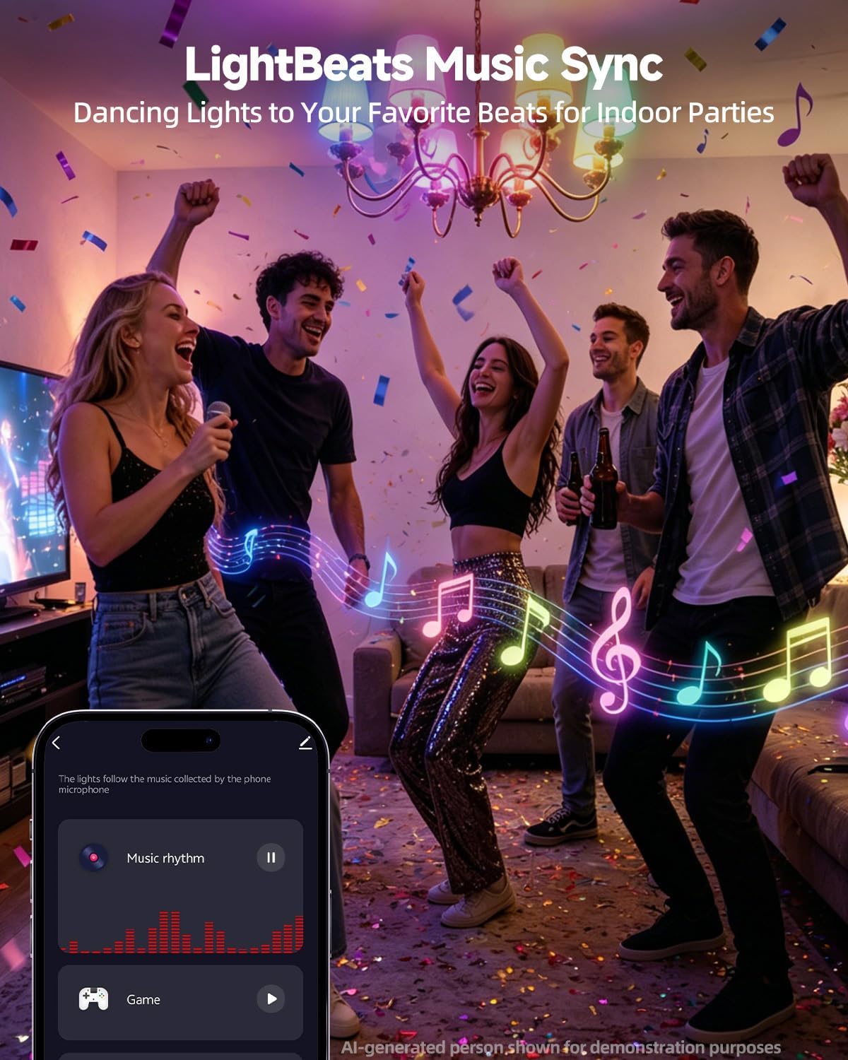 Color Changing G9 LED Bulb 120V 3W Smart Bluetooth G9 Bulb 2-Pack