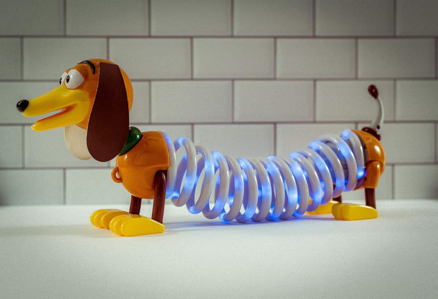 Ukonic Disney Pixar Toy Story Slinky Dog LED Mood Light | Collectible Figure | RGB Color Changing | 12 Inches Long