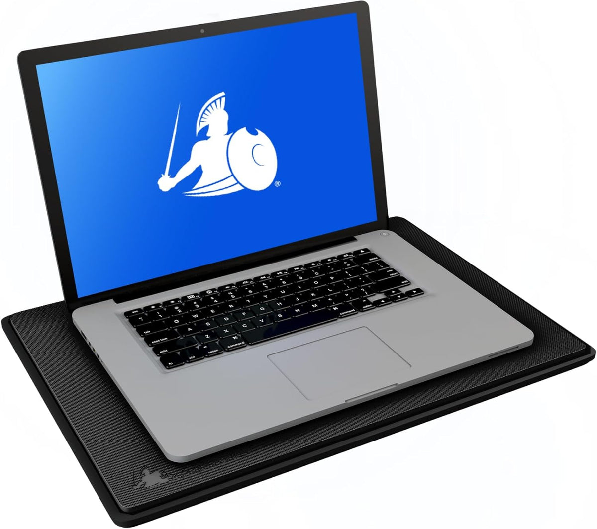 DefenderShield Laptop Pad for EMF Protection – DefenderPad EMF Blocker Pad that Protects from Heat, Battery & Wireless RF Emissions – Durable, Non-Slip Design for Laptops Up to 17” (Gray)