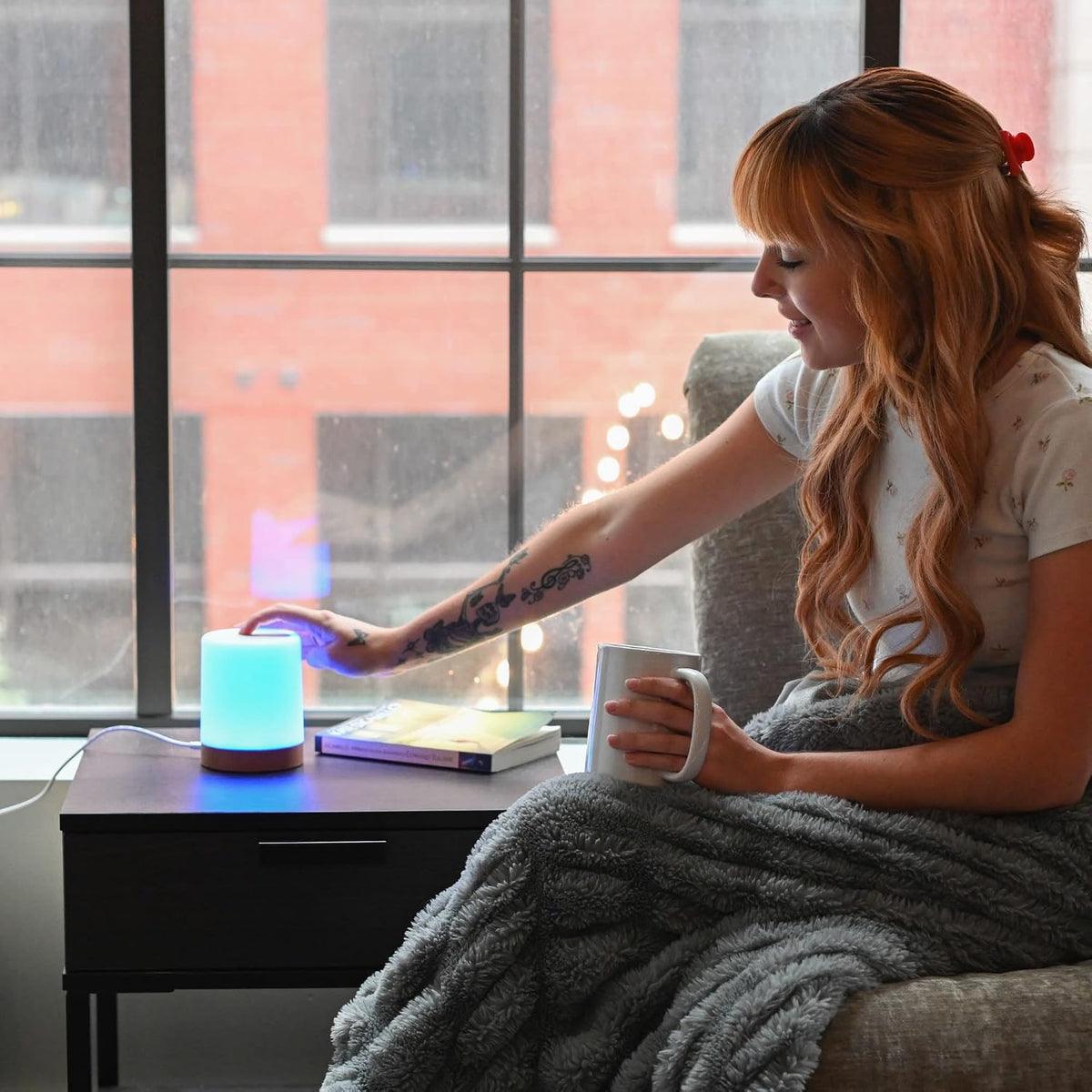 LuvLink Friendship Lamp v2.0 - Long Distance WiFi Touch Lamps for Couples, Friends & Family | Stay Connected from Anywhere – Easy App Setup – No Subscription (Set of Six)