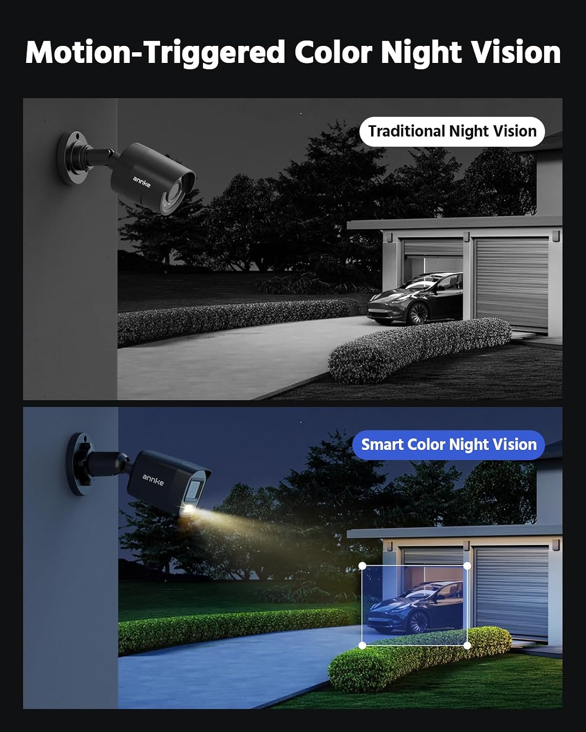 ANNKE 3K Lite Wired Security Camera System Outdoor, 8X 2MP Cameras, 1TB HDD