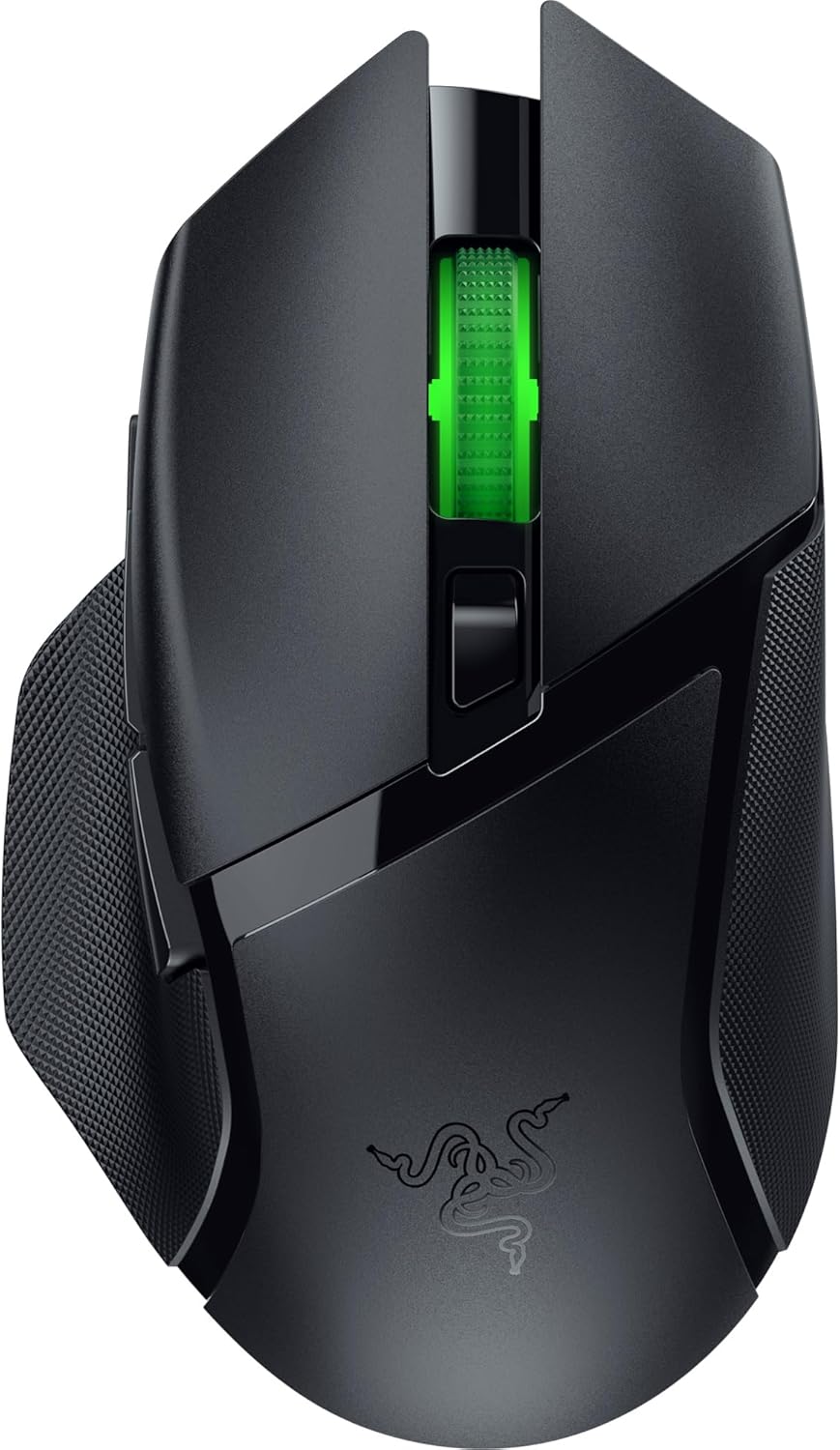 Razer Basilisk V3 X HyperSpeed Customizable Wireless Gaming Mouse, Black | Mechanical Switches Gen-2, 5G Advanced 18K Optical Sensor, Chroma RGB, 9 Programmable Controls, 285 Hr Battery