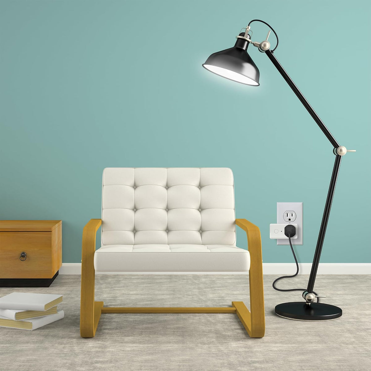 Feit Electric Smart Wi-Fi Plug, Compatible with Alexa and Google Home