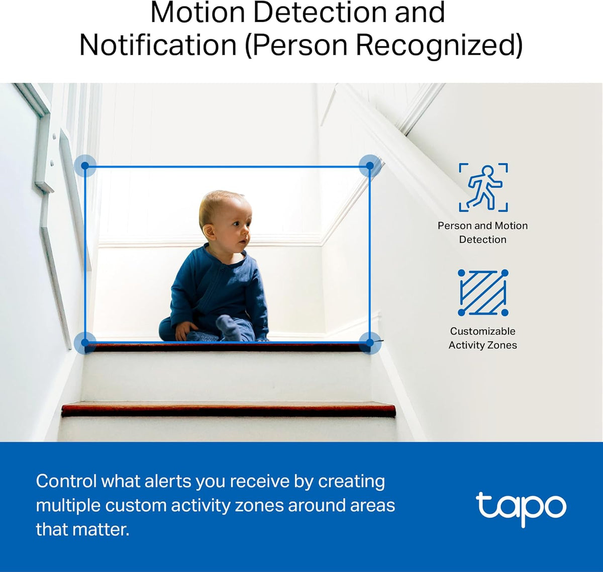 Tapo 1080P Indoor Security Camera, Baby Monitor, Dog Camera, C101