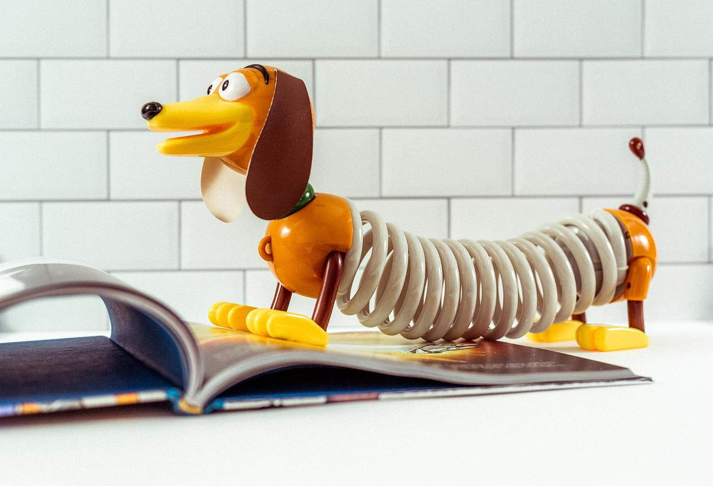 Ukonic Disney Pixar Toy Story Slinky Dog LED Mood Light | Collectible Figure | RGB Color Changing | 12 Inches Long