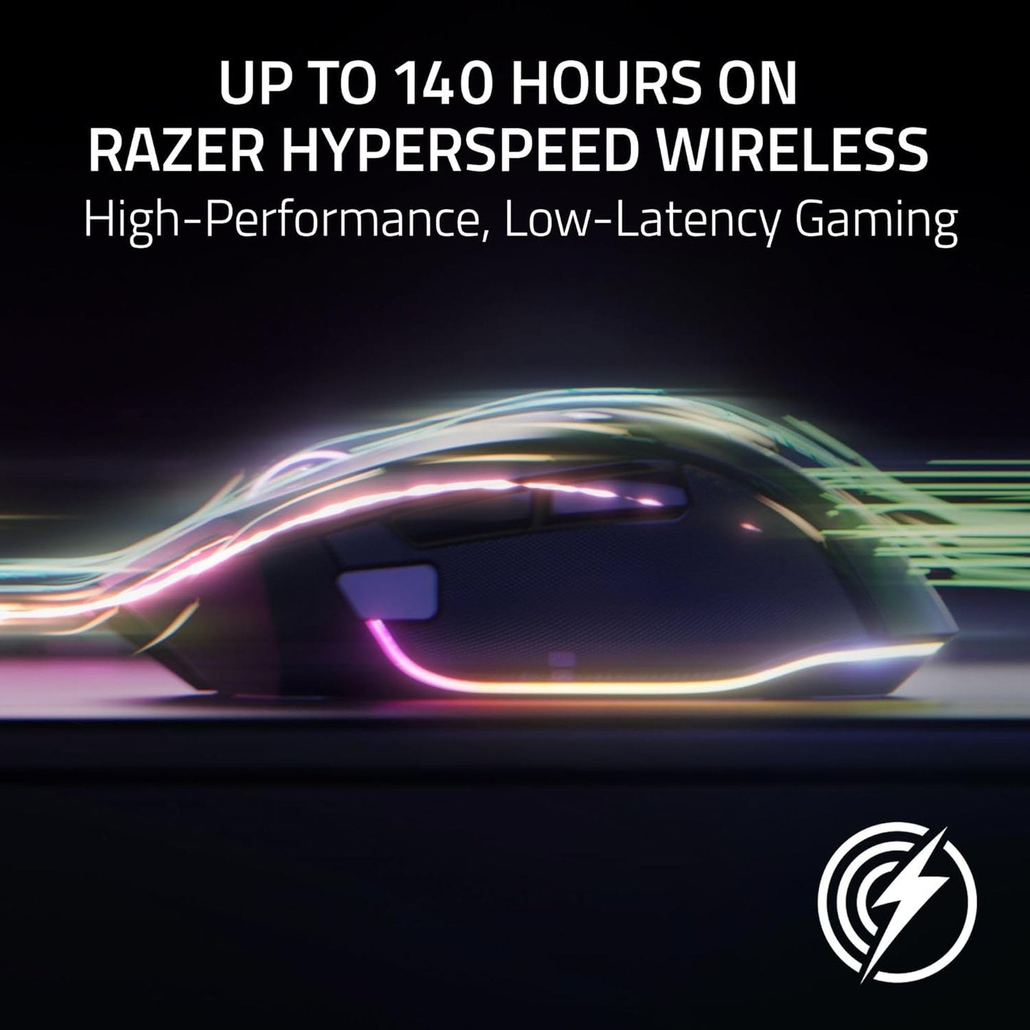 Razer Basilisk V3 Pro 35K Wireless Gaming Mouse, 140 Hr Battery, Black | 35K DPI Optical Sensor Gen 2, HyperScroll Tilt Wheel, 13 Customizable Controls, Chroma RGB, Optical Switches Gen 3