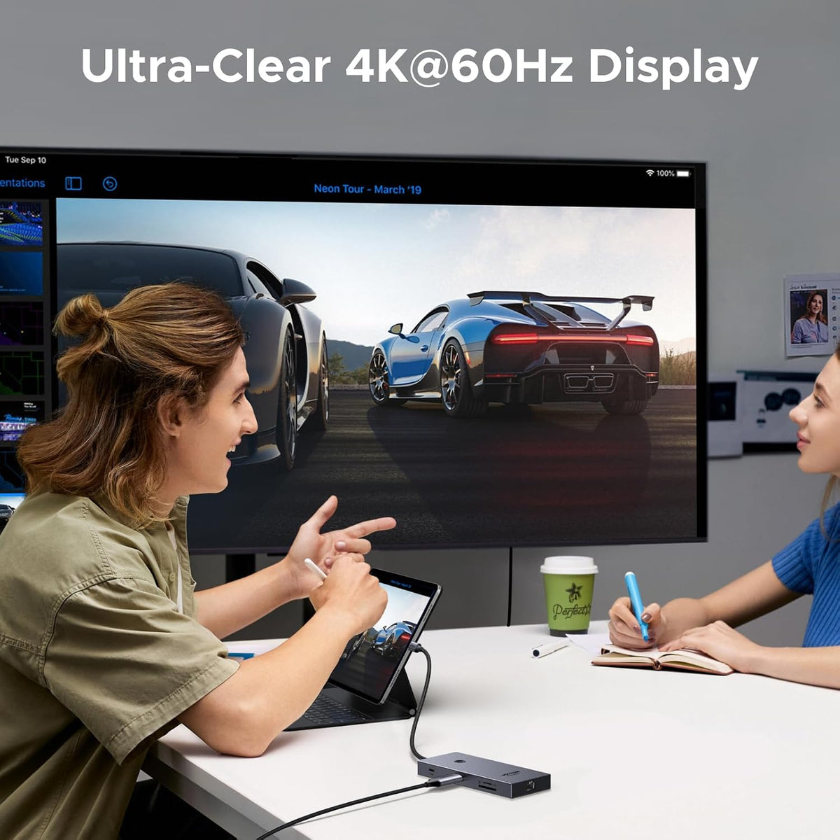 UGREEN Revodok Pro 9 in 1 USB C Hub Gigabit Ethernet Adapter 4K@60Hz HDMI